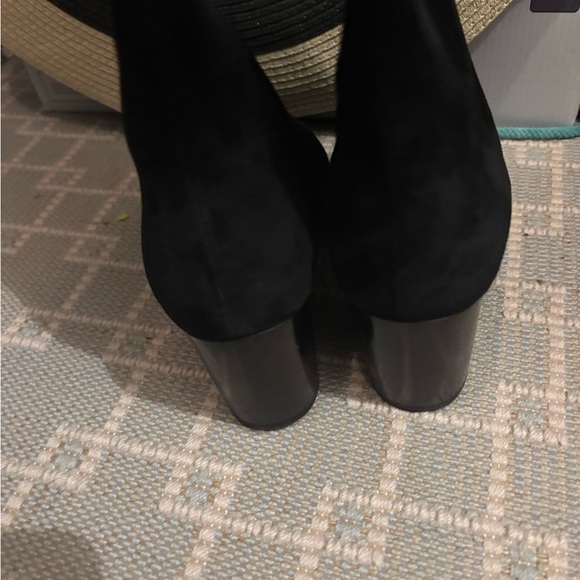 CHANEL Black Over the Knee Boots - Picture 3 of 5